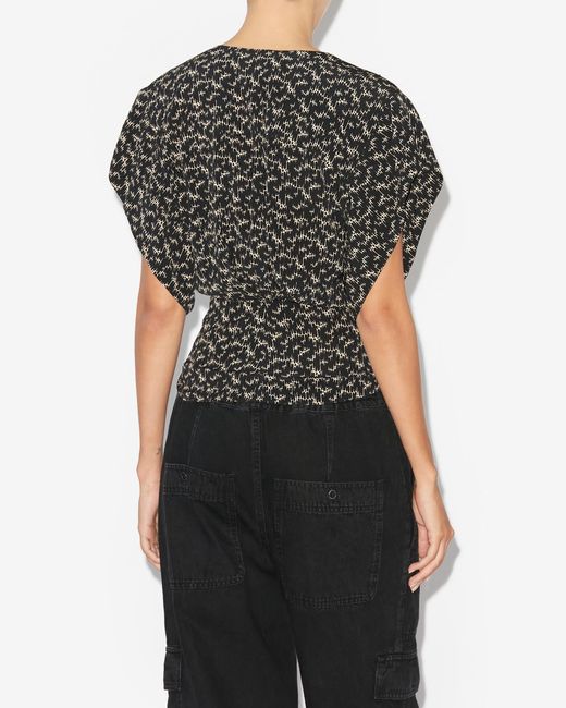 Isabel Marant Black Delocia Top