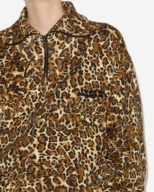 Isabel Marant Brown Wilda Sweatshirt