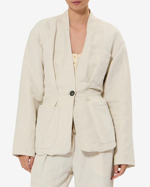Isabel Marant White Soraya Jacket