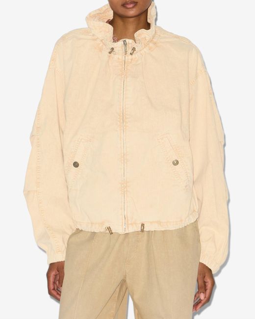 Isabel Marant Natural Plume Jacket