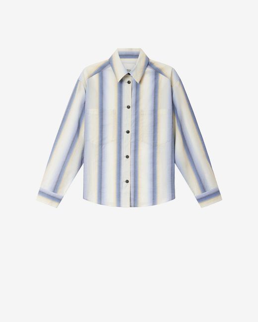 Isabel Marant Blue Mahvane Shirt