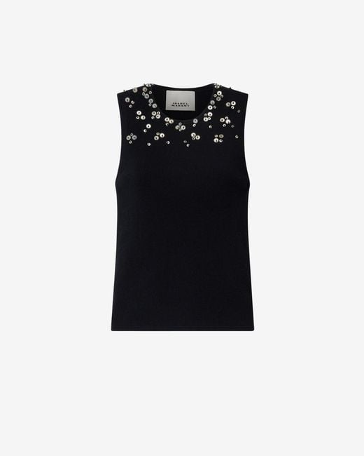 Isabel Marant Black Apoline Pullover