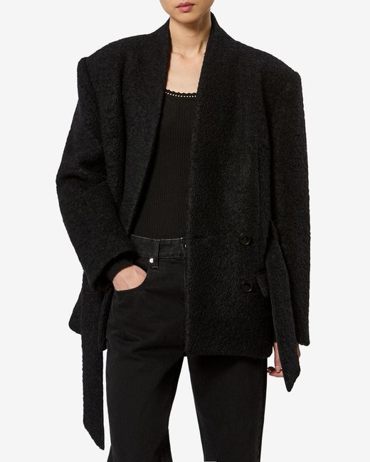Isabel Marant Black Syndra Wool Jacket