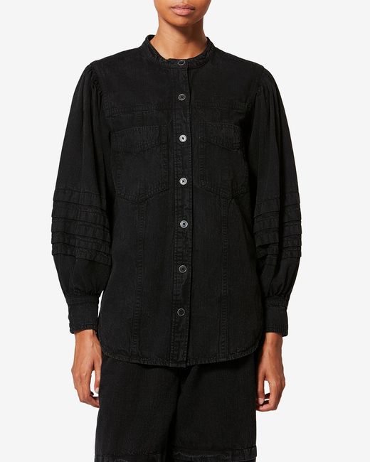 Isabel Marant Black Mileda Shirt