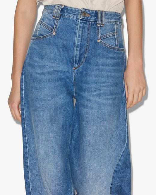 Isabel Marant Blue Lemony Pants