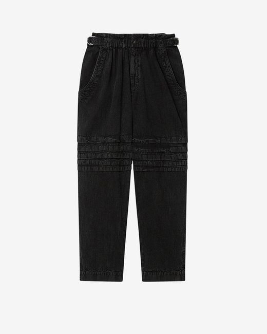 Isabel Marant Black Mellya Pants