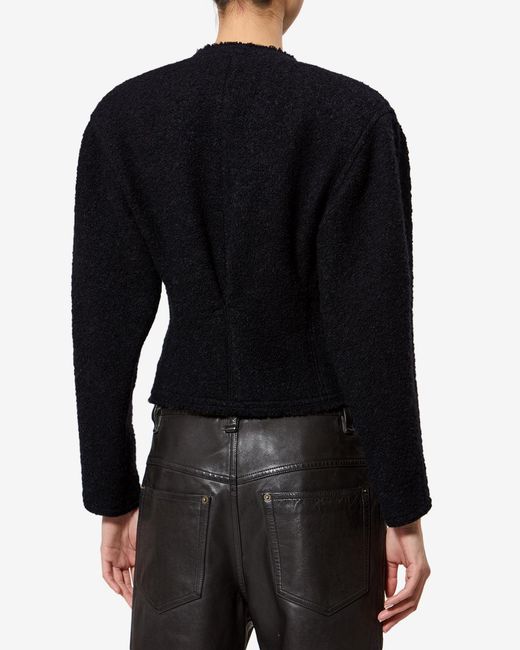 Isabel Marant Black Suna Wool Jacket