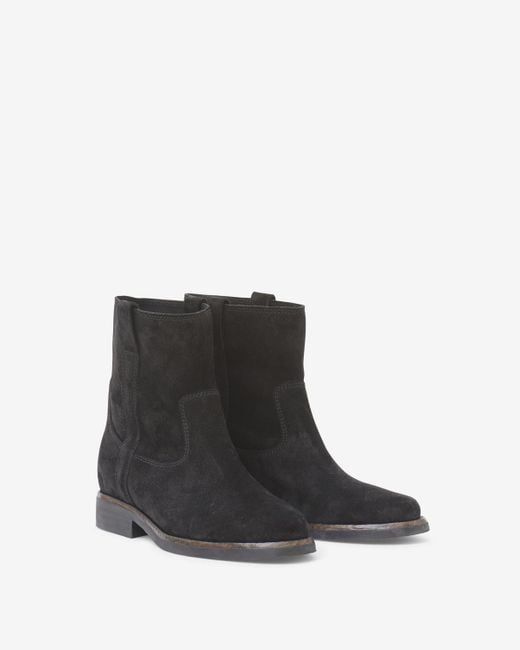 Isabel Marant Black Susee Low Boots