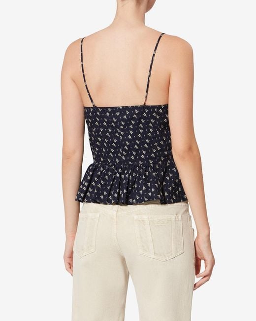 Isabel Marant Blue Dolma Top