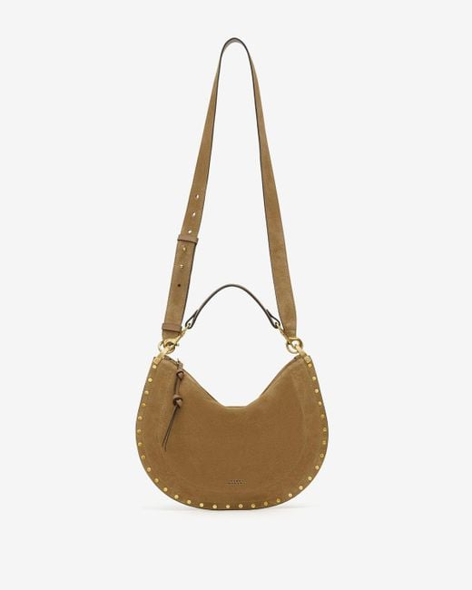 Isabel Marant Metallic Oskan Soft Zipped Bag