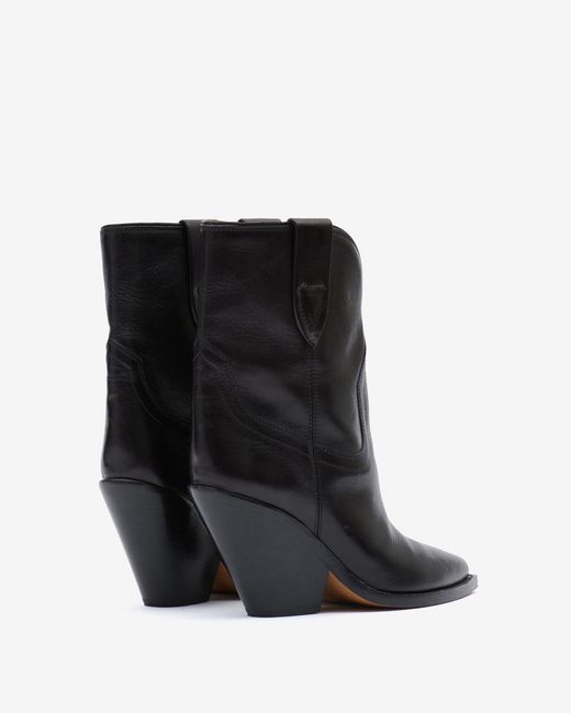 Isabel Marant Black Leyane Ankle Boots