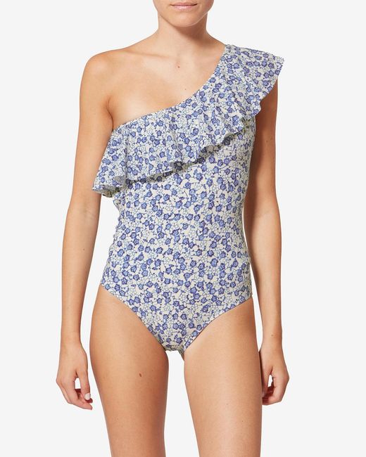 Isabel Marant Blue Sicilya Swimsuit