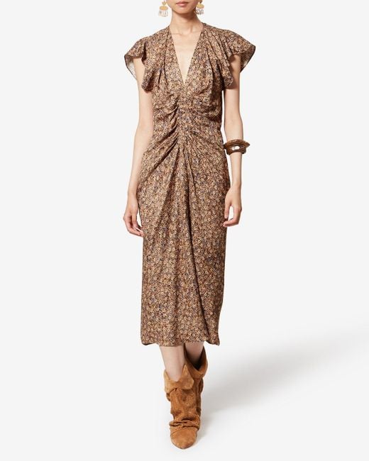 Isabel Marant Brown Lyndsay Dress