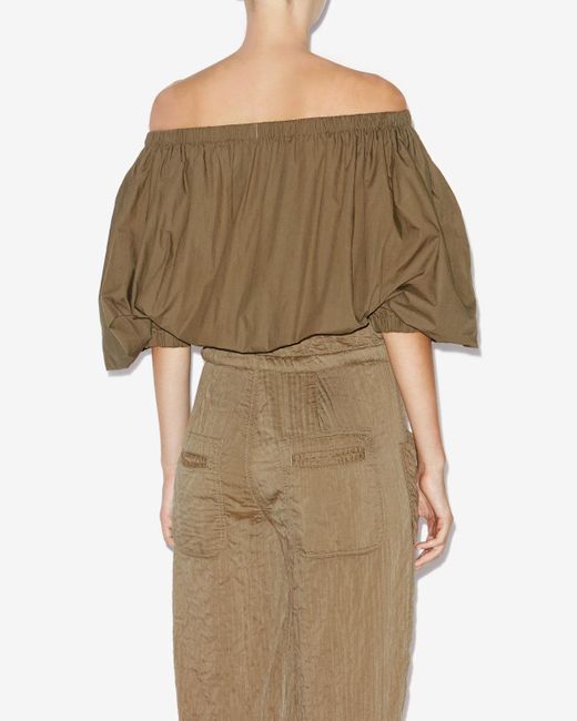 Top Bertille di Isabel Marant in Green
