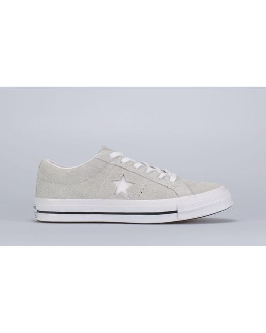 Converse One Star Ox in White | Lyst