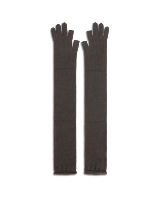 Rick Owens Black Gloves Extras