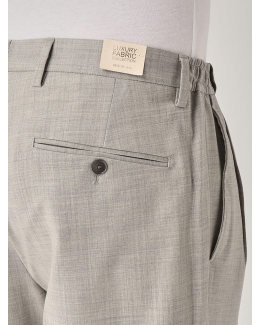 Briglia 1949 Gray Pantalone Uomo Trousers for men