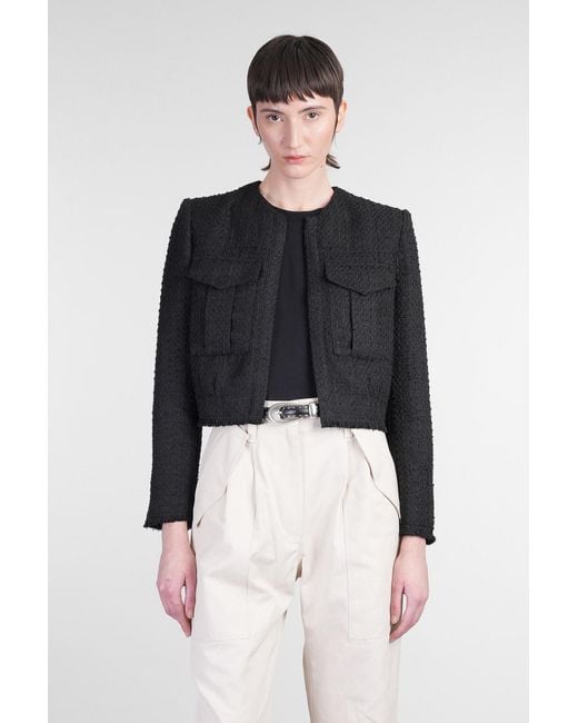 IRO Black Siname Casual Jacket