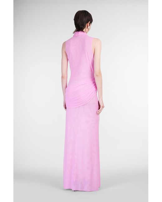 David Koma Pink In Rose- Polyamide