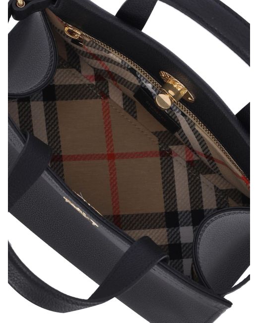 Burberry Black Cotswolds Tote Bag
