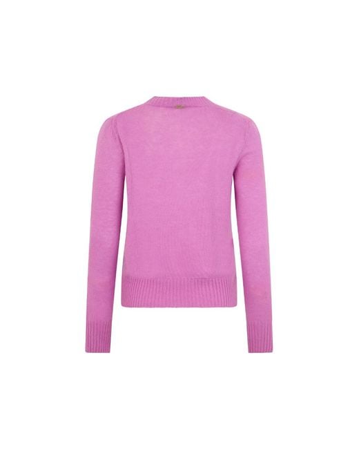 Herno Pink Sweater Mg000109D-71009 Pastel Clothing
