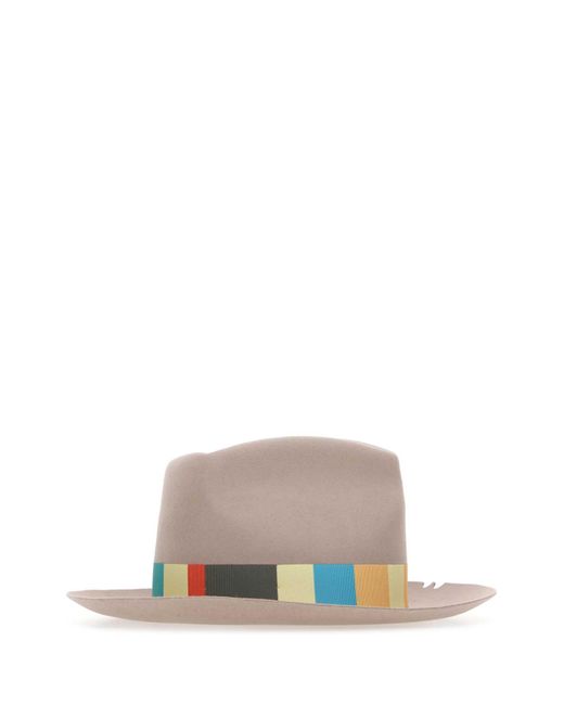 SUPERDUPER Multicolor Dove Felt Bouganville Hat for men