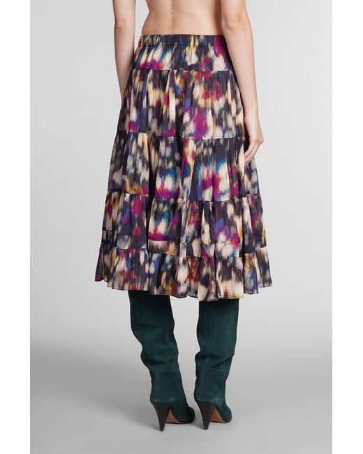 Isabel Marant Multicolor Elfa Skirt