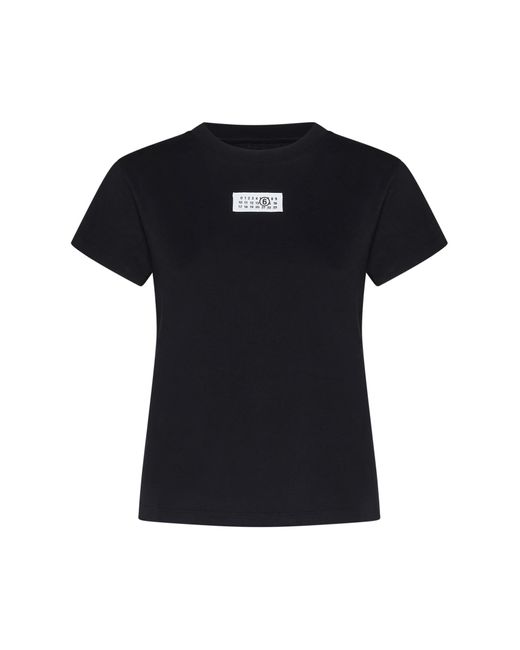 MM6 by Maison Martin Margiela Black T-Shirt