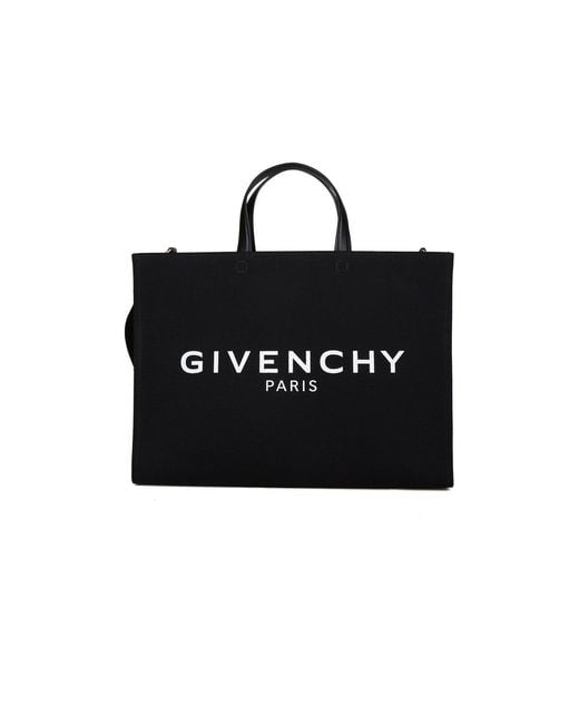 Givenchy Black Cotton Tote Bag