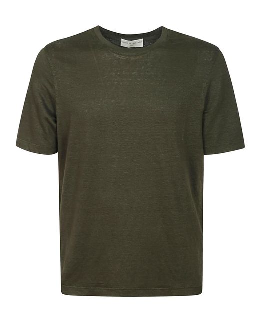 FILIPPO DE LAURENTIIS Green Tshirt Ss for men