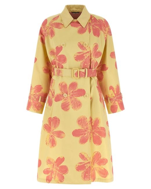 Weekend by Maxmara Multicolor Cotton Coat Clothing