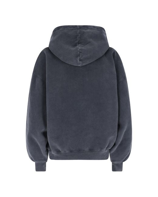 Anine Bing Blue Harvey Hoodie