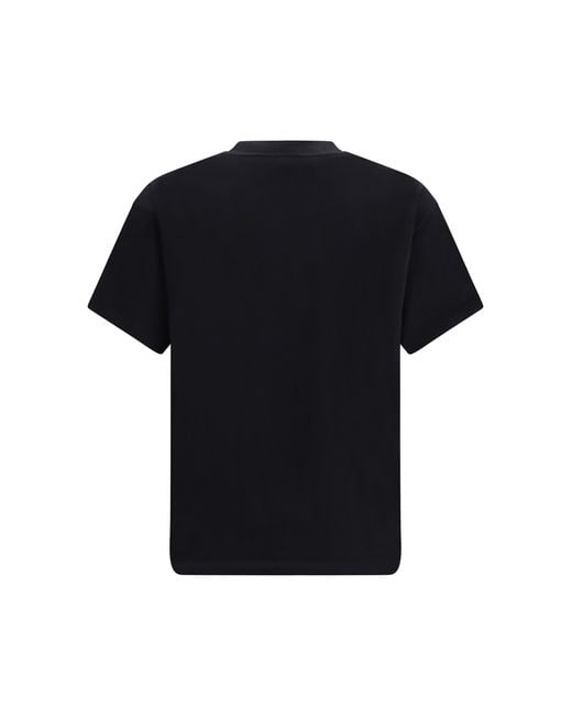 Palm Angels Black Logo Crewneck T-Shirt for men