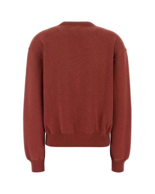 Polo Ralph Lauren Red Cotton Blend Sweatshirt