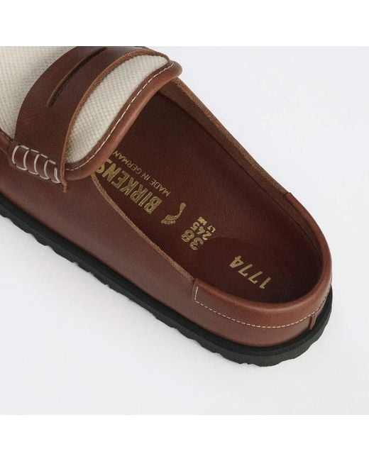 Birkenstock Brown Naples Wrapped Cinnamon (Narrow) Sandal