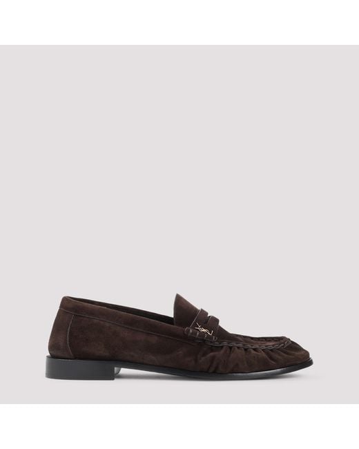 Saint Laurent Brown Le Loafers for men