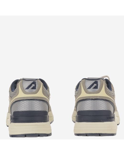 Autry Metallic Sneakers Hyperway Leather Trainers for men