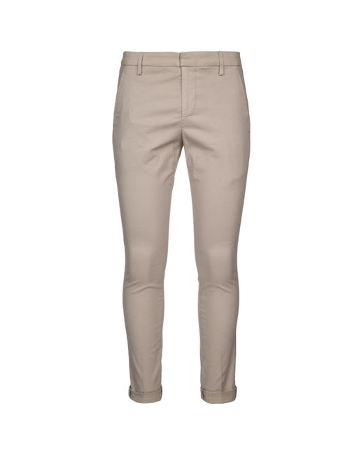 Dondup Gray Pantalone for men
