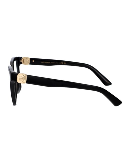 Dolce & Gabbana Black Dolce & Gabbana 501 Acetate Glasses