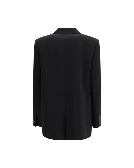 Max Mara Black Triacetate Blazer Clothing