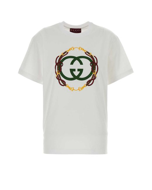 Gucci Gray Cotton Oversize T-Shirt