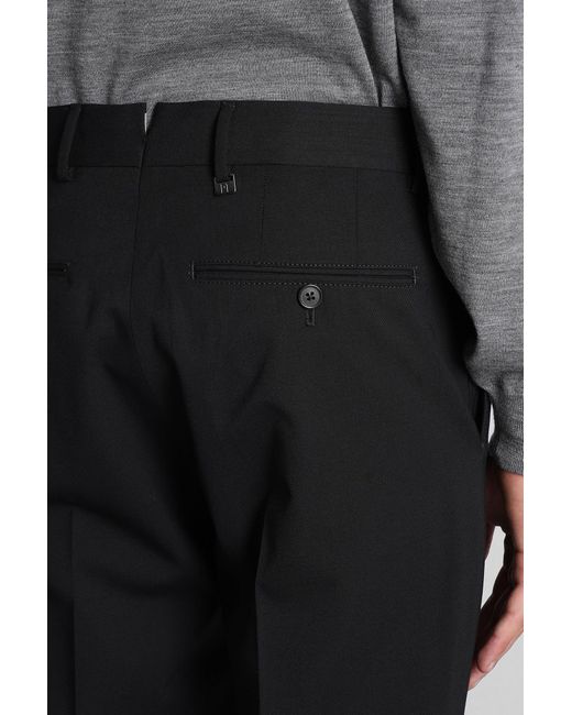 PT Torino Black Ma37 Pants for men