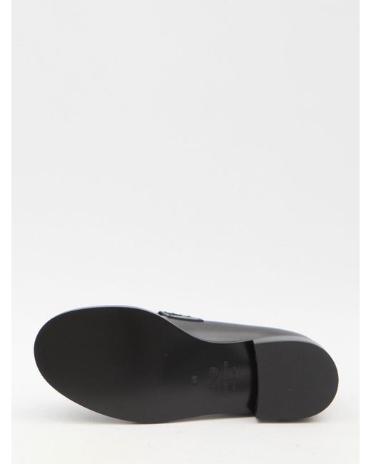 Mach &amp; Mach White Sirene Loafers