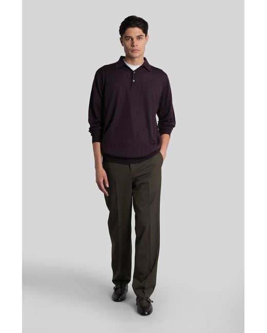 PT Torino Black Ma37 Pants for men