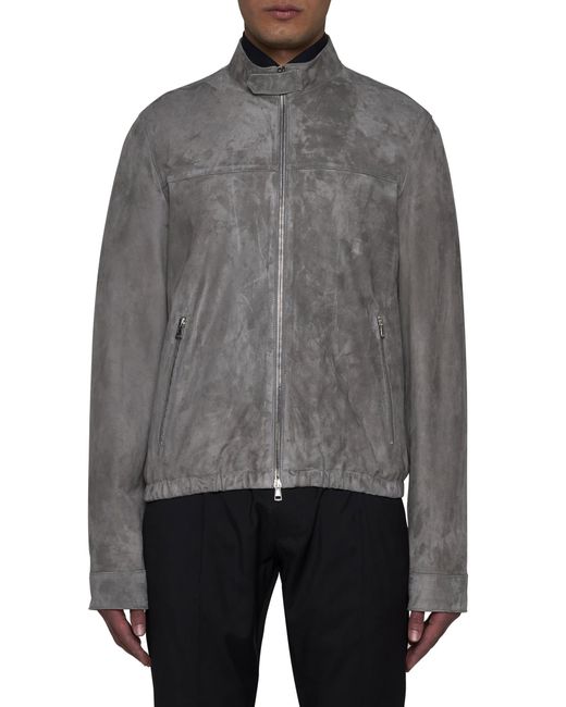 Low Brand Gray Jacket for men