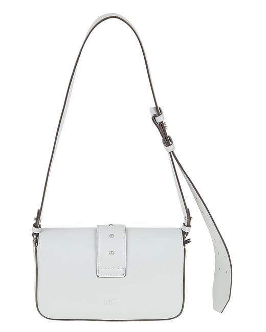 Pinko White Love Bag Borse Borsa