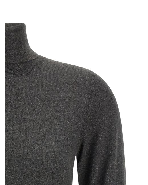 Brunello Cucinelli Black Cashmere Cardigan Clothing