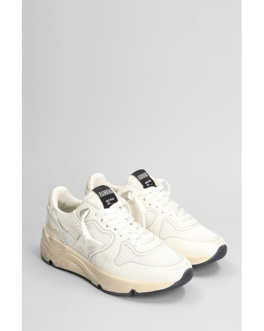 Golden Goose Deluxe Brand White Running Sneakers