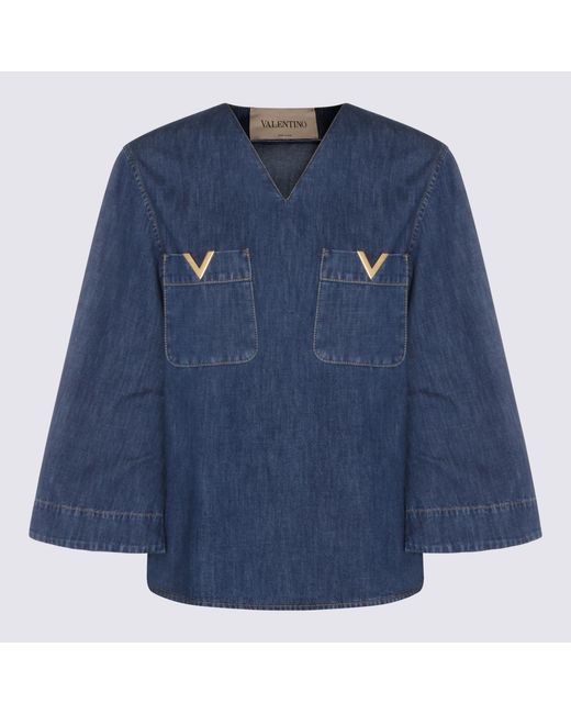Valentino Blue Top