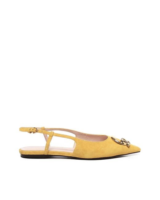 Coccinelle Metallic C-Me Flat Slingback